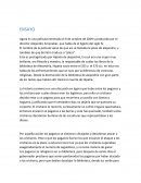 Ensayo película agora