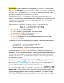 Marketing es el análisis del mercado para saber lo que uno quiere