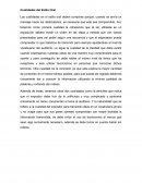 Cualidades del Estilo Oral