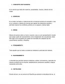 Filosofia del derecho Es la ciencia que trata de la esencia, propiedades, causas y efectos de las cosas.