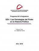 Las Estrategias del Poder en la Historia Política