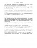 Desde que te vi supe que había algo en ti que no me dejaba tener la mente con otros pensamientos salvo tu figura, tu sonrisa, tu cabello, tus ojos y tus labios.