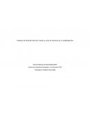 TRABAJO DE DESCRIPCIÓN DEL CARGO AL JEFE DE ARCHIVO DE LA GOBERNACIÓN