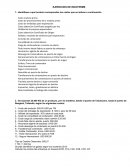 Identifique a que Incoterm corresponden los costos que se indican a continuación.