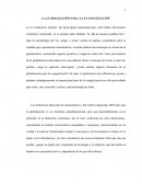 LA GLOBALIZACIÓN PARA LA EVANGELIZACIÓN