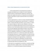 Clima y Cultura Organizacional y la intervención del Líder