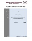 Integracion y direccion administrativa de una empresa