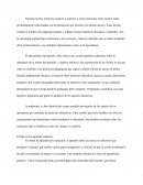 Síntesis de Pedagogía popular de Jerome Bruner