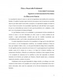 Ética Ingeniería en Instrumentación Electrónica