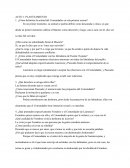 Acto 1: Planteamiento . ¿Cómo definirías la actitud del Comendador en esta primera escena?