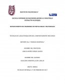 TÉCNICAS DE CARACTERIZACIÓN DEL COMPORTAMIENTO MECÁNICO