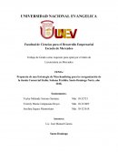 Estrategia de merchandising para la reorganizacion de una tienda Facultad de Ciencias para el Desarrollo Empresarial