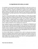 Ensayo sobre la obra de Walter Benjamin