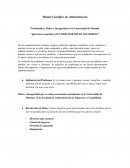 MÉTODO CIENTÍFICO DE ADMINISTRACIÓN “Queremos seguridad ¡ESTAMOS HARTOS DE LOS ROBOS!”