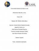 ESPAÑOL DESRCIÓN ESCOLAR