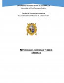 Naturaleza sociedad y medio ambiente