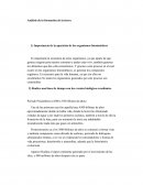 Análisis de la formación de la tierra