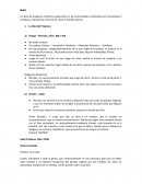 Desarrollo de la Historia del pensamiento