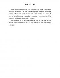 TRABAJO DE DONACION. Página 1