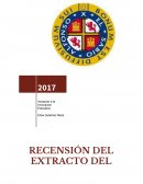 RECENSIÓN DEL EXTRACTO DEL LIBRO “CREAR HOY UNA ESCUELA DEL MAÑANA”