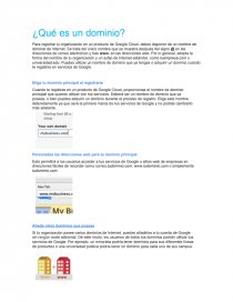 Documento ¿Qué es un dominio?. Página 1