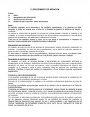 Ensayo sobre mediacion