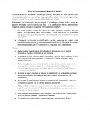 TURISMO Foro de Conocimiento “Agencia de Viajes”