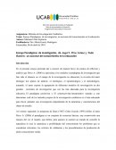 Ensayo Paradigmas de investigación, un accionar del conocimiento en la educación