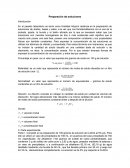 El beto Preparación de soluciones Introducción