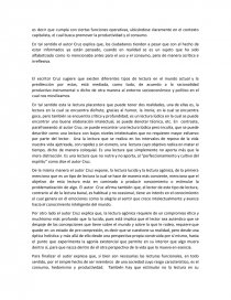 El libro, la lectura y el declive del ideal ilustrado. Página 2