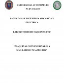 Maquinas convencionales y simulador CNCezPRO 2006