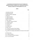 La necesidad de establecer políticas de turismo en el municipio de puerto Carabuco de la tercera sección de la provincia Camacho del departamento de la Paz