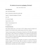 El comienzo de una nueva pedagogía ¿Warisata?