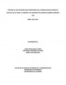 FACTORES QUE AFECTAN LA PRODUCCION DE MORA EN LA FINCA LA TRIBUNA DEL MUNICIPIO DE GENOVA QUINDIO DURANTE LOS AÑOS 1997 Y 2014
