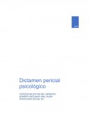 Dictamen pericial psicológico