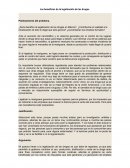 Los beneficios de la legalización de las drogas