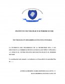 TECNOLOGÍA EN DESARROLLO INFANTIL INTEGRAL