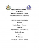 Práctica Clínica Comunitaria II