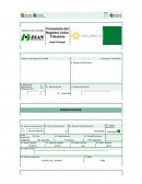 Formulario del Registro Unico Tributario