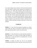 CONTRATO DE PERMUTA DE BIEN MUEBLE