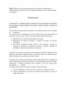 Realizar un breve ensayo sobre cómo se pueden interrelacionar un departamento de producción con el de logística externa e incluir un ejemplo sobre una empresa