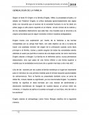 GENEALOGÍA DE LA FAMILIA