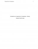 Introducción a la Arquitectura de Computadores – Historia