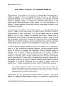 Inteligencia Artificial; o el Moderno Prometeo