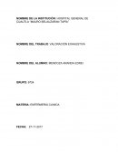 NOMBRE DE LA INSTITUCIÓN: HOSPITAL GENERAL DE CUAUTLA “MAURO BELAUZARAN TAPÍA”