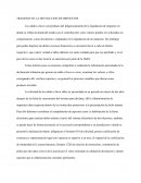 TRAMITES EN LA DEVOLUCION DE IMPUESTOS