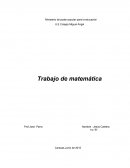 Trabajo de matemática . ¿Qué es una circunferencia?