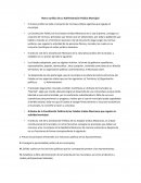 Marco Jurídico De La Administración Publica Municipal