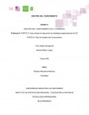 Producto 4: PARTE A: Caso exitoso de ejecución de estrategia organizacional de GC
