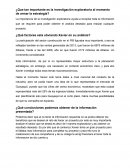 ¿Que tan importante es la investigación exploratoria al momento de armar la estrategia?